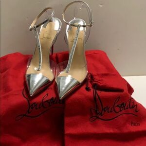 CHRISTIAN LOUBOUTIN‎ NOSY JEWEL PUMPS SIZE 8